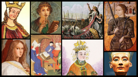 Imagen Mujeres que dejaron huella, de la Antigüedad a la Edad Media