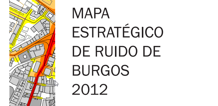 Imagen Mapa Estratégico de Ruidos de Burgos 2012