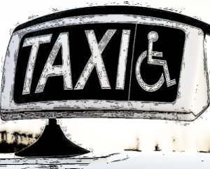Image AYUDA ECONÓMICA a dos licencias de auto-taxi para la adaptación de dos vehículos para el transporte de personas con discapacidad o...
