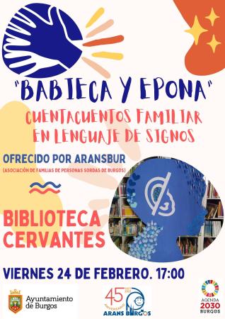 "Babieca y Epona": Cuentacuentos familiar en lenguaje de signos