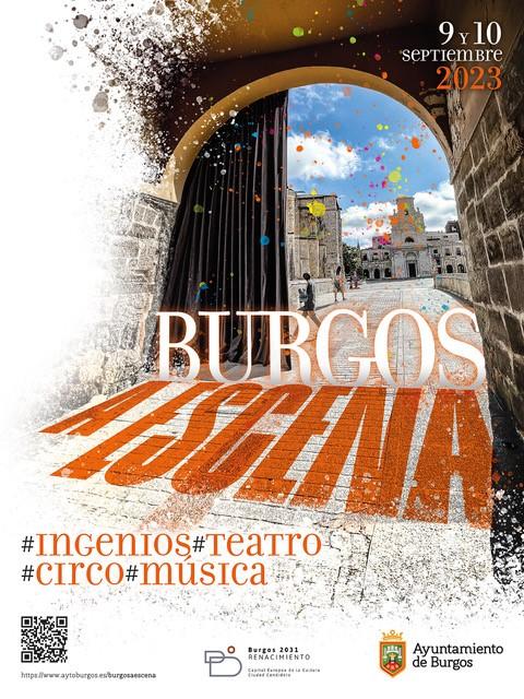 Imagen 01/09/2023 EL AYUNTAMIENTO PRESENTA EL NUEVO PROGRAMA BURGOS A ESCENA QUE TENDRÁ LUGAR LOS DIAS 9 Y 10 DE SEPTIEMBRE  CON 38 REPRESENTACIONES GRATUITAS EN SEIS ESCENARIOS DEL CENTRO HISTÓRICO