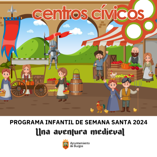 Imagen PROGRAMA INFANTIL SEMANA SANTA 2024 CENTROS CÍVICOS