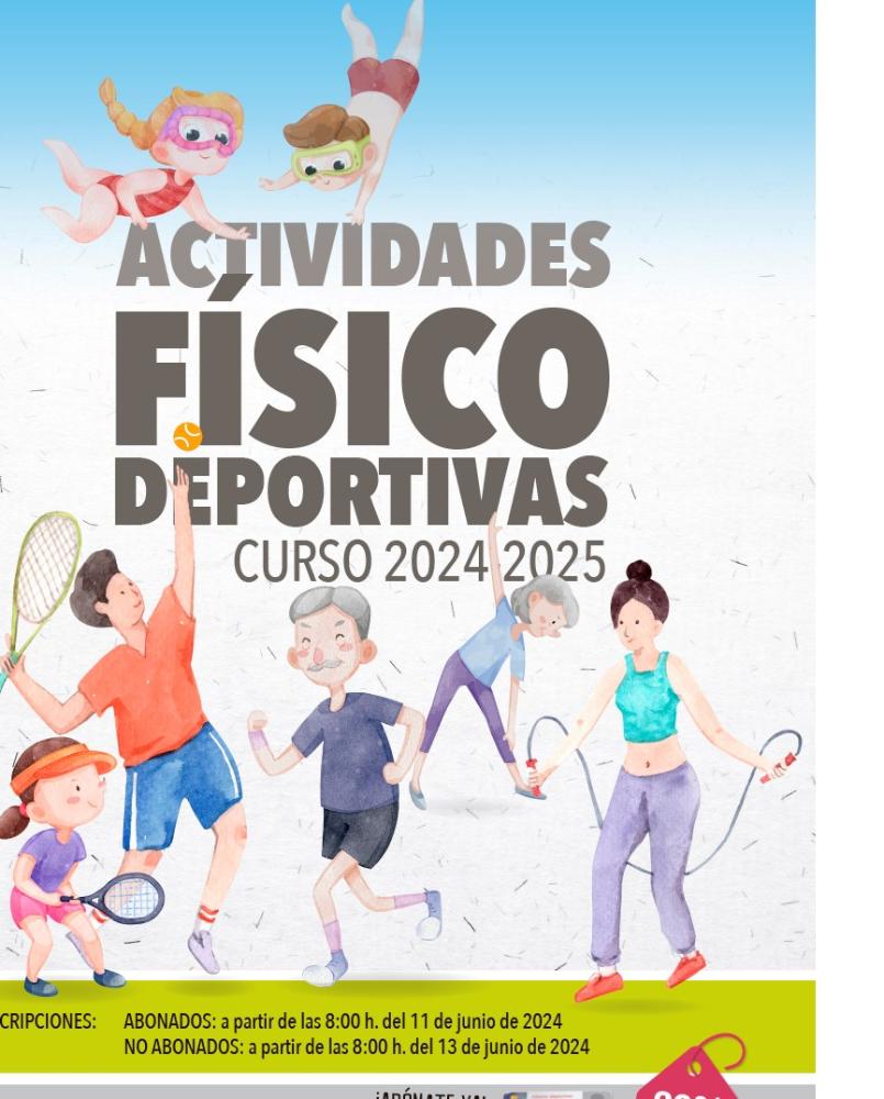 Imagen Cursos  Actividades  Físico-Deportivas Municipales  para  la  temporada  del  2024-2025